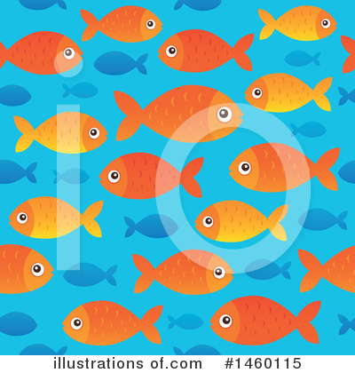 Goldfish Clipart #1460115 by visekart