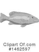 Fish Clipart #1462597 by patrimonio