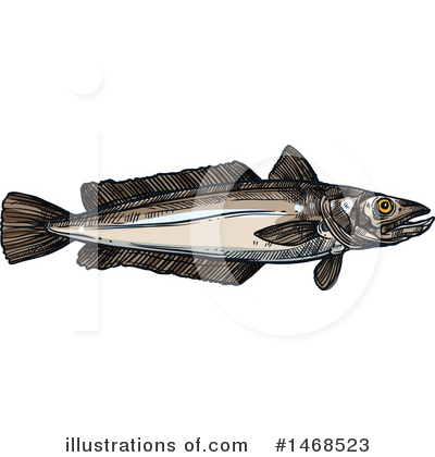 Royalty-Free (RF) Fish Clipart Illustration by Vector Tradition SM - Stock Sample #1468523