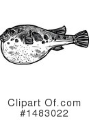 Fish Clipart #1483022 by Vector Tradition SM