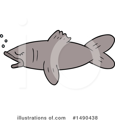 Royalty-Free (RF) Fish Clipart Illustration by lineartestpilot - Stock Sample #1490438