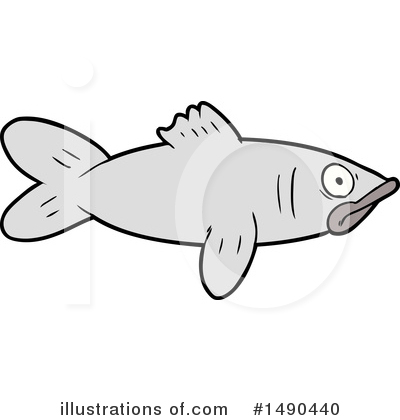 Royalty-Free (RF) Fish Clipart Illustration by lineartestpilot - Stock Sample #1490440