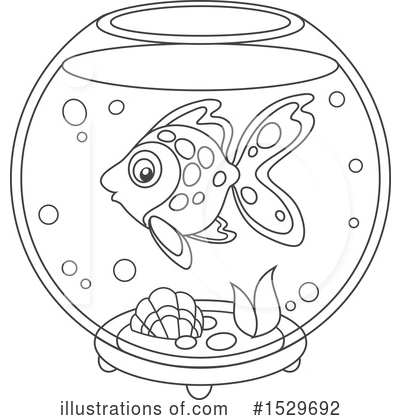 Royalty-Free (RF) Fish Clipart Illustration by Alex Bannykh - Stock Sample #1529692