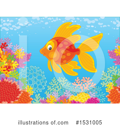 Royalty-Free (RF) Fish Clipart Illustration by Alex Bannykh - Stock Sample #1531005