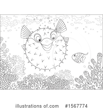 Royalty-Free (RF) Fish Clipart Illustration by Alex Bannykh - Stock Sample #1567774