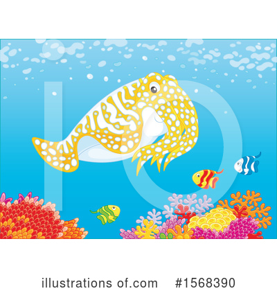 Royalty-Free (RF) Fish Clipart Illustration by Alex Bannykh - Stock Sample #1568390