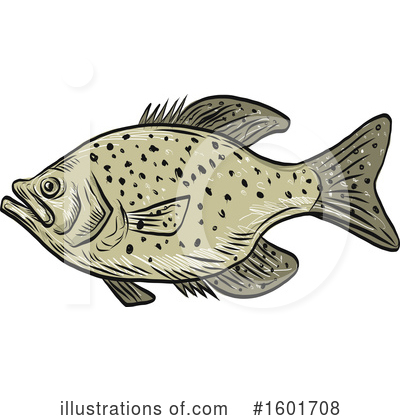 Royalty-Free (RF) Fish Clipart Illustration by patrimonio - Stock Sample #1601708
