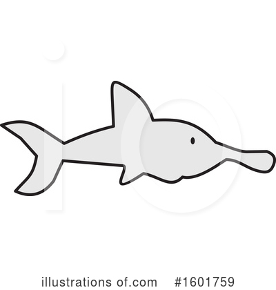 Shark Clipart #1601759 by Johnny Sajem