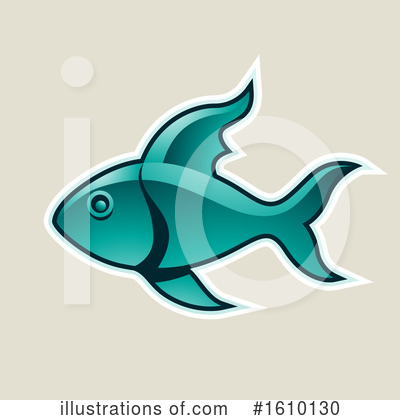 Royalty-Free (RF) Fish Clipart Illustration by cidepix - Stock Sample #1610130