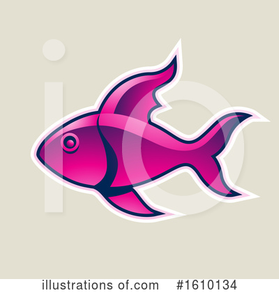 Royalty-Free (RF) Fish Clipart Illustration by cidepix - Stock Sample #1610134