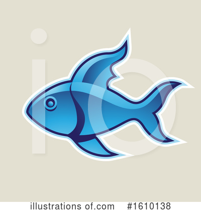 Royalty-Free (RF) Fish Clipart Illustration by cidepix - Stock Sample #1610138