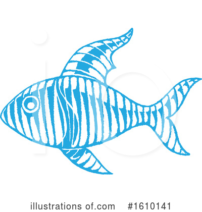Royalty-Free (RF) Fish Clipart Illustration by cidepix - Stock Sample #1610141