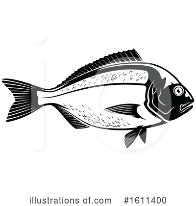 Royalty-Free (RF) Fish Clipart Illustration by Vector Tradition SM - Stock Sample #1611400
