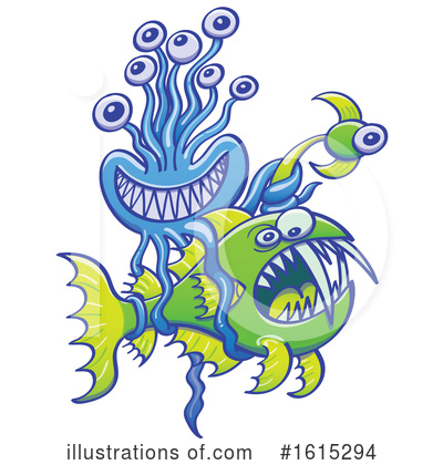 Royalty-Free (RF) Fish Clipart Illustration by Zooco - Stock Sample #1615294