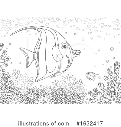 Royalty-Free (RF) Fish Clipart Illustration by Alex Bannykh - Stock Sample #1632417