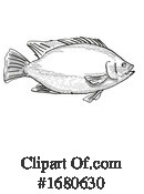 Fish Clipart #1680630 by patrimonio