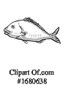Fish Clipart #1680638 by patrimonio