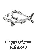 Fish Clipart #1680640 by patrimonio