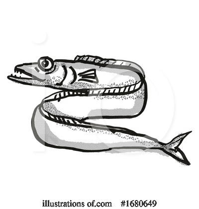 Royalty-Free (RF) Fish Clipart Illustration by patrimonio - Stock Sample #1680649