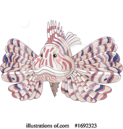 Royalty-Free (RF) Fish Clipart Illustration by Pushkin - Stock Sample #1692323