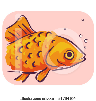Goldfish Clipart #1704164 by BNP Design Studio