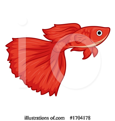 Royalty-Free (RF) Fish Clipart Illustration by BNP Design Studio - Stock Sample #1704178