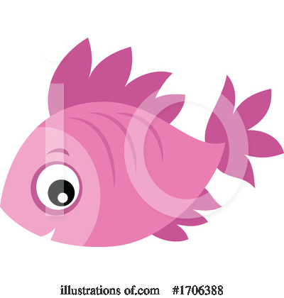 Royalty-Free (RF) Fish Clipart Illustration by visekart - Stock Sample #1706388