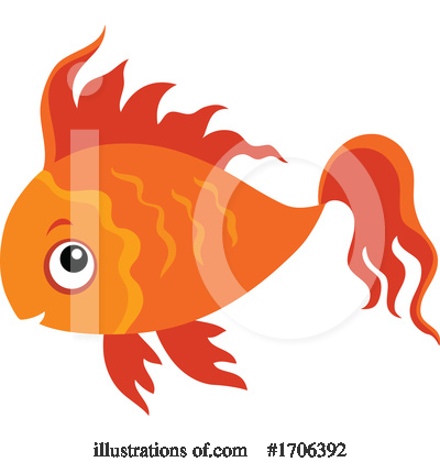 Royalty-Free (RF) Fish Clipart Illustration by visekart - Stock Sample #1706392