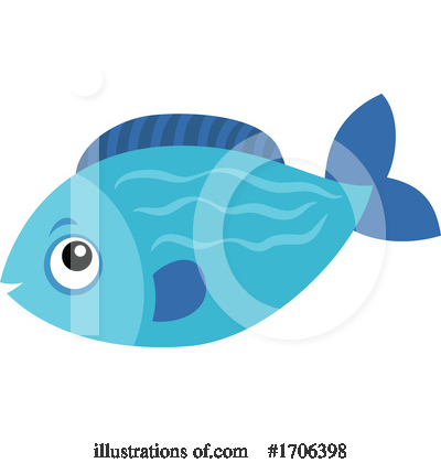 Royalty-Free (RF) Fish Clipart Illustration by visekart - Stock Sample #1706398