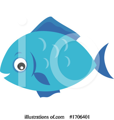 Royalty-Free (RF) Fish Clipart Illustration by visekart - Stock Sample #1706401