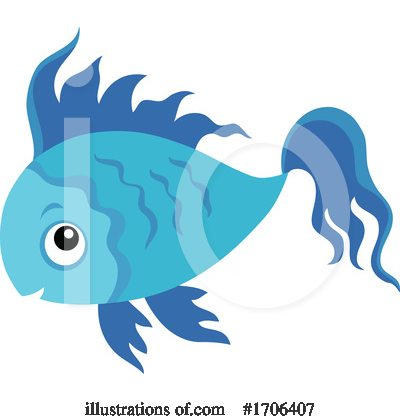 Royalty-Free (RF) Fish Clipart Illustration by visekart - Stock Sample #1706407