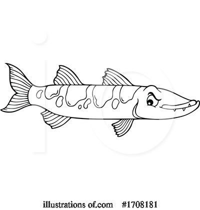Royalty-Free (RF) Fish Clipart Illustration by visekart - Stock Sample #1708181
