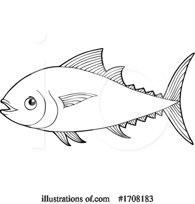 Royalty-Free (RF) Fish Clipart Illustration by visekart - Stock Sample #1708183