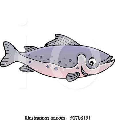 Salmon Clipart #1708191 by visekart