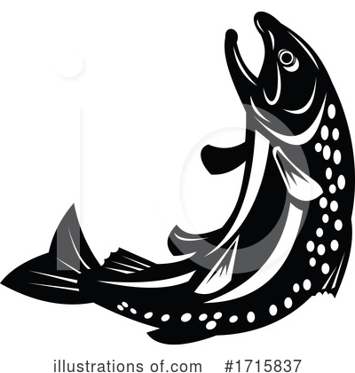 Royalty-Free (RF) Fish Clipart Illustration by patrimonio - Stock Sample #1715837