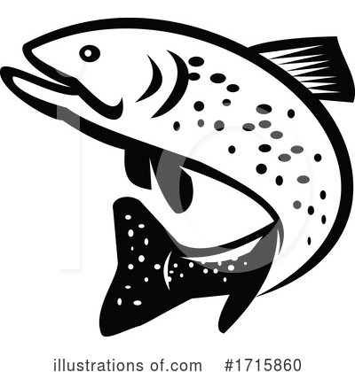 Royalty-Free (RF) Fish Clipart Illustration by patrimonio - Stock Sample #1715860