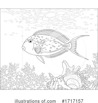 Royalty-Free (RF) Fish Clipart Illustration by Alex Bannykh - Stock Sample #1717157