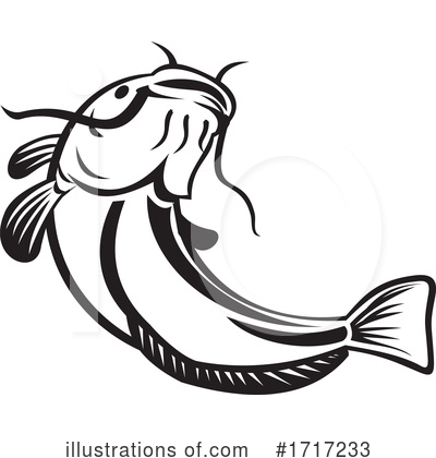 Royalty-Free (RF) Fish Clipart Illustration by patrimonio - Stock Sample #1717233
