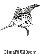Fish Clipart #1717234 by patrimonio