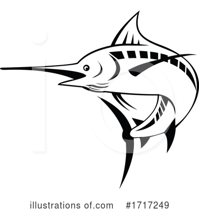 Royalty-Free (RF) Fish Clipart Illustration by patrimonio - Stock Sample #1717249