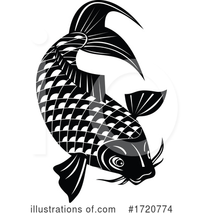 Royalty-Free (RF) Fish Clipart Illustration by patrimonio - Stock Sample #1720774