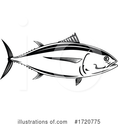 Royalty-Free (RF) Fish Clipart Illustration by patrimonio - Stock Sample #1720775