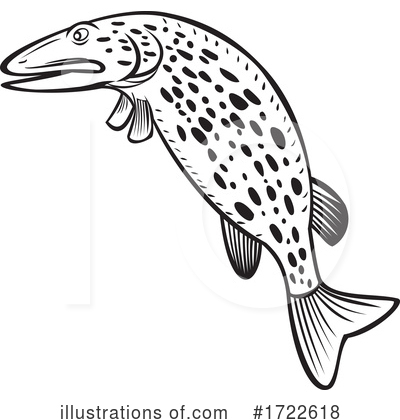 Royalty-Free (RF) Fish Clipart Illustration by patrimonio - Stock Sample #1722618