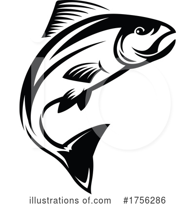 Trout Clipart #1756286 by Vector Tradition SM
