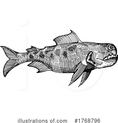 Royalty-Free (RF) Fish Clipart Illustration by Vector Tradition SM - Stock Sample #1768796