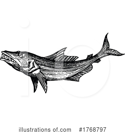 Royalty-Free (RF) Fish Clipart Illustration by Vector Tradition SM - Stock Sample #1768797