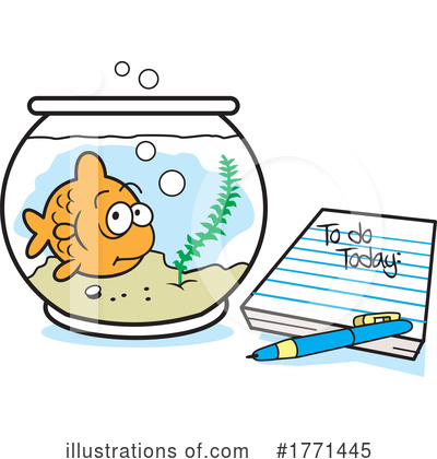 Fish Clipart #1771445 by Johnny Sajem