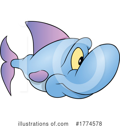 Royalty-Free (RF) Fish Clipart Illustration by dero - Stock Sample #1774578