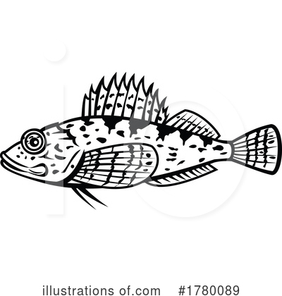 Royalty-Free (RF) Fish Clipart Illustration by patrimonio - Stock Sample #1780089