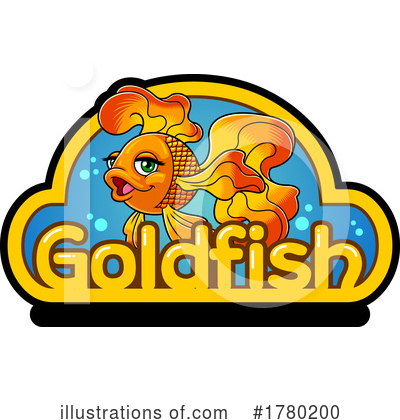 Goldfish Clipart #1780200 by Hit Toon